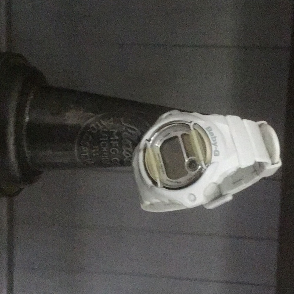 White Baby G Shock